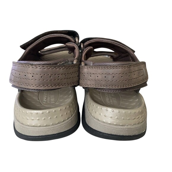 Skechers Tresmen Garo Sandals Brown Size 12 - Picture 4 of 9